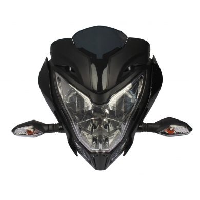 Bajaj Pulsar NS 150 Ön Far Panel Komple Siyah