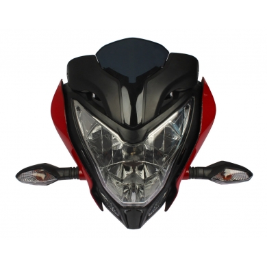 Bajaj Pulsar NS 150 Ön Far Panel Komple Kırmızı